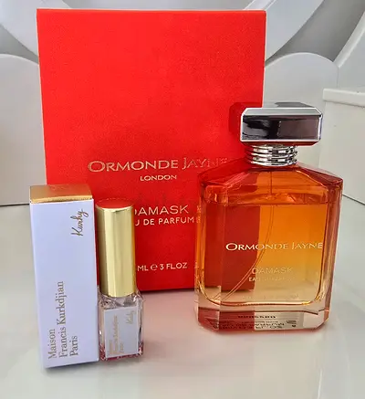 Ormonde Jayne Damask EDP, 88 ml bottle + FREE GIFT Brand  New, Maison Francis Kurkdjian KURKY, 5 ml.