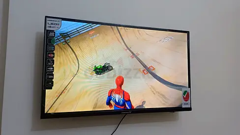 32-inch Wall-Mounted LED TV in Good Working Condition