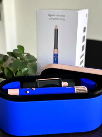 Dyson Airwrap Complete Long - Blue/Pink, excellent condition