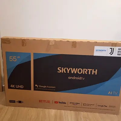 Skyworth 55 4K UHD Android TV - fairly used