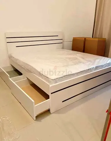 Brand New mdf wood Bed king size 180cm 200cm available