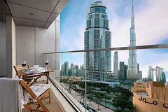 Monthly rental 1bedroom apartment with full burj Khalifa view