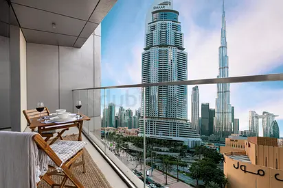 Monthly rental 1bedroom apartment with full burj Khalifa view