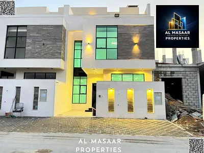 A stunning villa, including registration fees, comprising 5 master bedrooms with built-in wardrobes