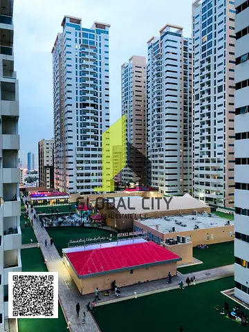 🌿 Wake Up to Garden Serenity | Spacious 1BHK with Parking in Ajman One 🌿