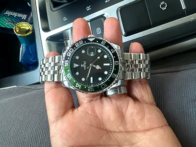 Stainless Steel Mens Wrist Meraj original Watch lite use good working good condition
