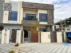 Luxury Villa for Sale in Al Helio Ajman | 5 Master Bedrooms + Roof | 25m Front Setback | 10% Down Pa
