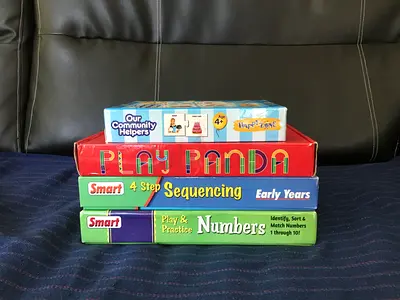 4 CHILDREN EDUCATIONAL PUZZLES