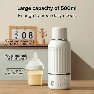 Smart Baby Feeding Thermos Bottle – Warm Milk Anytime, Anywhere