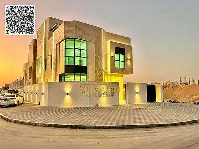 للبيع – فيلا في الحليو 2 – عجمان | 5 غرف نوم ماستر | مجلس وصالة ماستر |  | شامل رسوم التسجيل والتمليك الموقع: