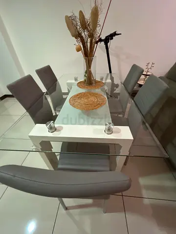 Dining table with chairs