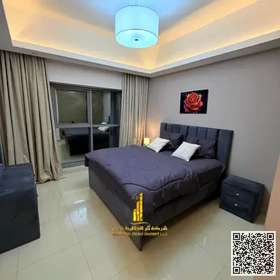 The most luxurious 1 room and hall, with balcony open view, Fully Furnished New, With a gym, swimming pool, and private parking.
