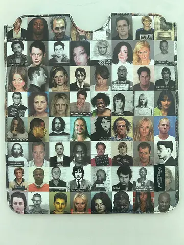 iPad / Tablet case with Celebrity Mugshots
