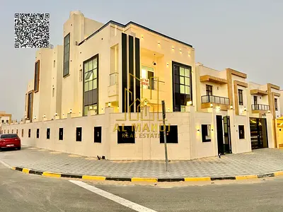 للبيع فيلا زاوية 4 غرف وروف بمنطقة الزاهيه