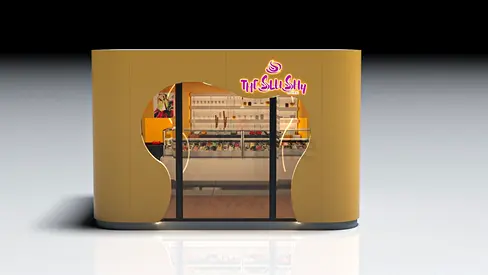 Outdoor Booth - kiosk