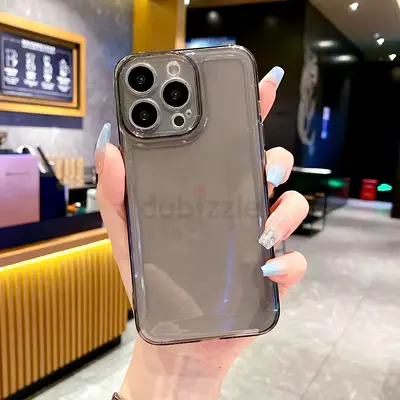 Transparent Grey iPhone Case