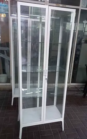 IKEA MILSBO GLASS DISPLAY CABNET PERFECT CONDITION