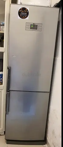 Silver Bottom-Freezer Refrigerator - Good Working Condition