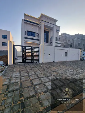 Luxury villa for sale in Al Helio Ajman with modern design, premium finishing, prime location, spacious layout and ideal for family living