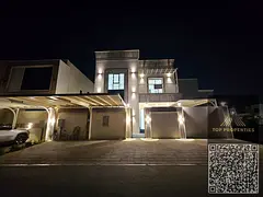 Villa for sale, including registration fees, electricity, water, and air conditioning, with a modern