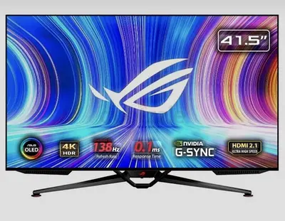 Asus Rog swift 42 Inch Oled Gaming monitor with remote