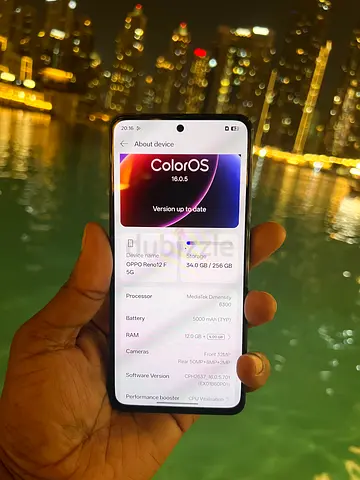 Oppo Reno 12F 5G 256/16 device only