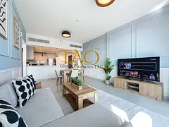 Furnished 1BR | 1 Residences | Balcony &amp; Landmark Views