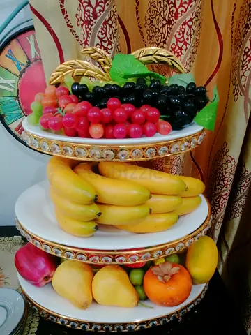 3 tier fruit tray