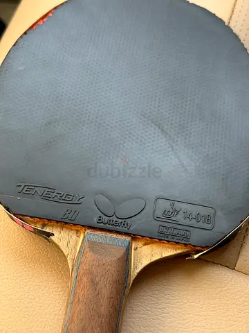 Used Butterfly Tenergy Table Tennis Paddle - Good Condition.