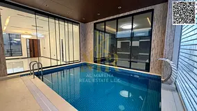 A modern villa in Al Yasmin, elegant design and thoughtfully planned spaces in a sophisticated style