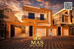 🏡 Luxury Stone-Facade Villa for Sale in Al Yasmeen, Ajman | Modern Design &amp; Prime Location