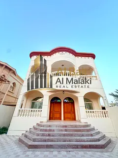 Luxury Villa for Sale Due to Travel in Ajman | 5,000 Sq. Ft Corner Plot on Two Streets – 9 Master 