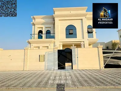 فيلا فاخرة للبيع طابقين و روف و ملحق خارجى مساحة الارض 5200 قدم بسعر قابل لتفاوض