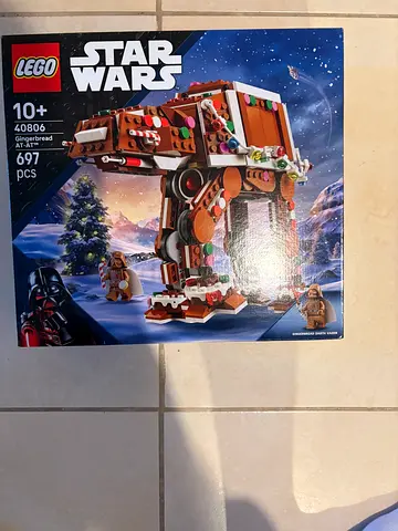 Star Wars Lego gingerbread AT-AT sealed brand new 40806