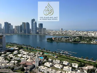 🏢 شقة دوبلكس فاخرة للبيع أو الإيجار بإطلالة مفتوحة على بحيرة خالد مباشرة 🏢
