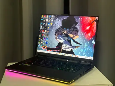 Gaming Laptop with RGB Lighting — High-Performance Portable PC