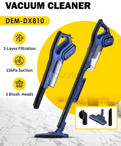 Brand New Electric Vacuum Cleaner - 15kPa, 3 Filtration Stages and short Hand held pipe for easy use