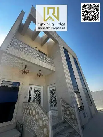فيلا فاخرة للبيع في الياسمين عجمان 5 غرف نوم مجلس مستقل وتشطيبات راقية