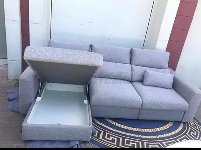 Like A New Condition High Quality ikea eskilstuna L shape sofa under storage