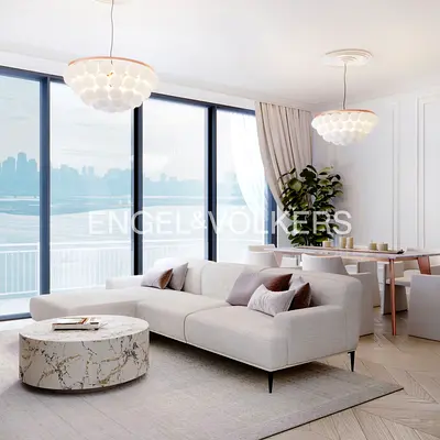 Vacant | Upgraded 3BR | Water & Burj View