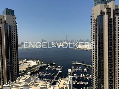 Vacant | Upgraded 3BR | Water & Burj View