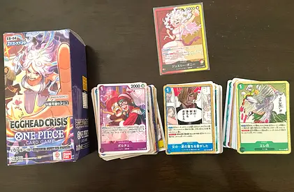 One piece EB 04 (including rares and a leader)