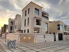 Luxury Villa for Sale in Al Zahia – Ajman ✨ Modern design | Prime corner location ▪️ 5 Bedro