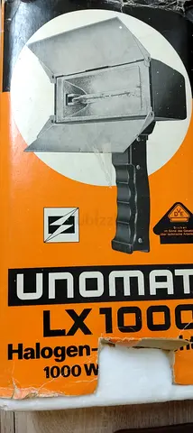 UNOMAT LX1000 HALOGEN LIGHTING