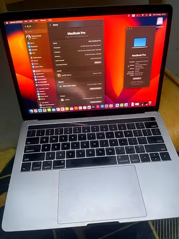 MacBook Pro 13-inch (Silver) - Good Condition, macOS Ventura