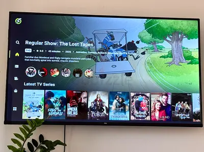 TCL 55-inch 4K UHD HDR10 smart TV - Android TV (with box) - look like brand new