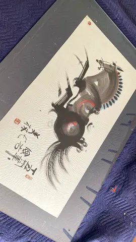 Chinese rice paper painting
