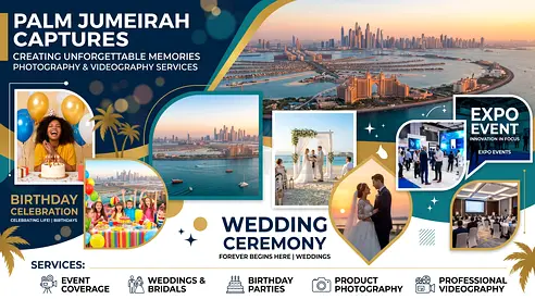 🌴 Luxury Photography  Videography in Palm Jumeirah, Dubai