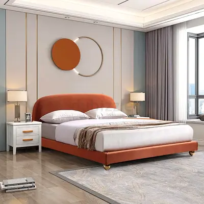 Brand New Luxury King Size Bed - Fully Customizable Bedframe - UAE Sharjah Manufactured