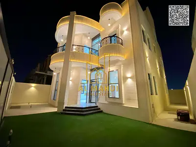 فيلا للبيع أرضي + أول 5 غرف درج في الحليو 2 عجمان | 🏡 تصميم عملي | 💰 مقدم 10% | 🧾 شامل رسوم التسجيل | موقع مميز